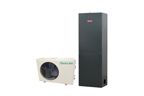 How does a dehumidification fresh air air conditioner efficiently dehumidify and introduce fresh air?